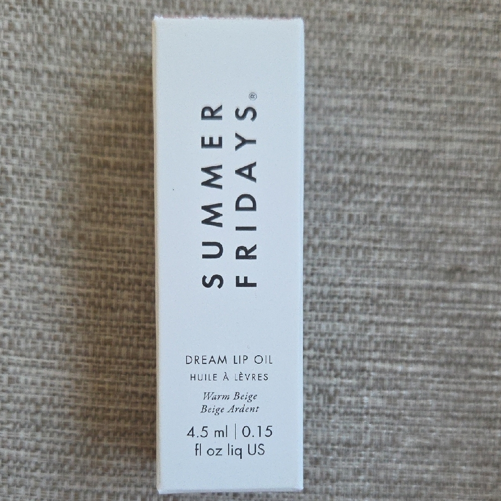 Summer Fridays Lip Oil in Warm Beige